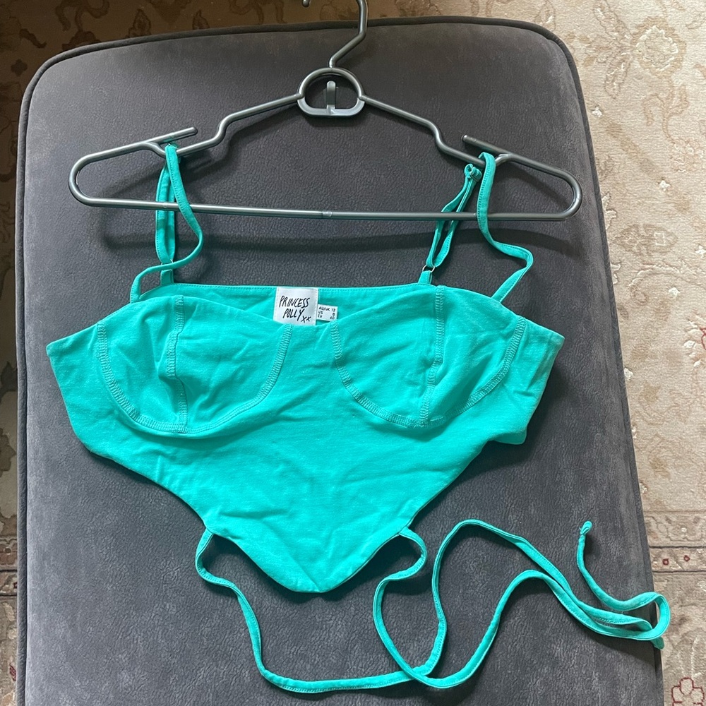 Princess Polly Ashanti Top Teal US 8